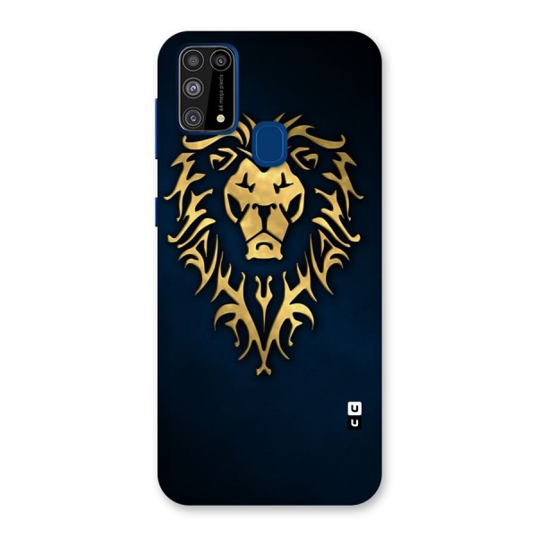 Beautiful Golden Lion Design Back Case for Galaxy F41