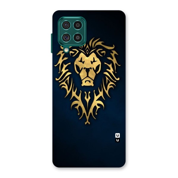 Beautiful Golden Lion Design Back Case for Galaxy F62