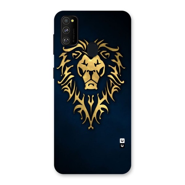 Beautiful Golden Lion Design Back Case for Galaxy M21