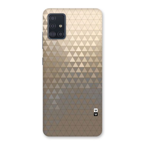 Beautiful Golden Pattern Back Case for Galaxy A51