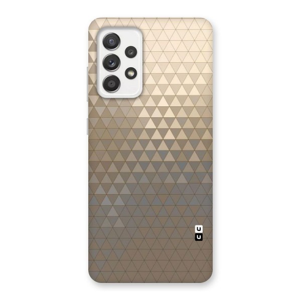 Beautiful Golden Pattern Back Case for Galaxy A52