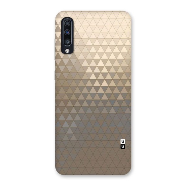 Beautiful Golden Pattern Back Case for Galaxy A70s