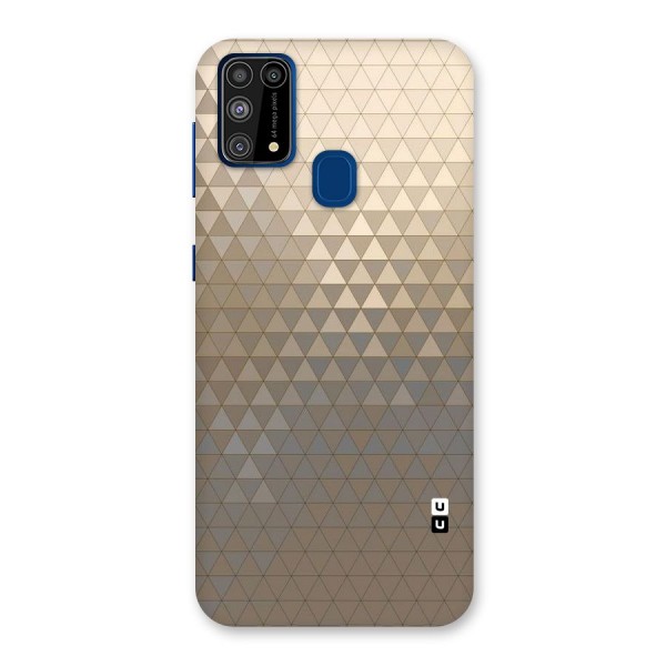 Beautiful Golden Pattern Back Case for Galaxy F41