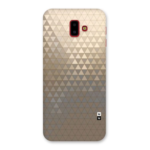 Beautiful Golden Pattern Back Case for Galaxy J6 Plus