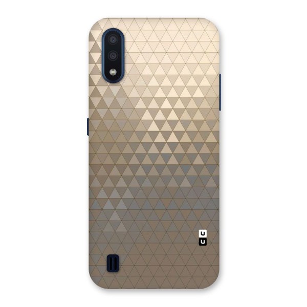 Beautiful Golden Pattern Back Case for Galaxy M01