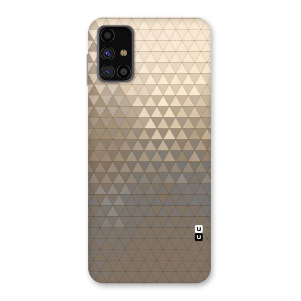 Beautiful Golden Pattern Back Case for Galaxy M31s