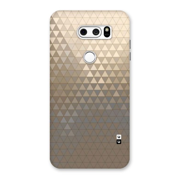 Beautiful Golden Pattern Back Case for LG V30