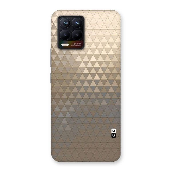 Beautiful Golden Pattern Back Case for Realme 8