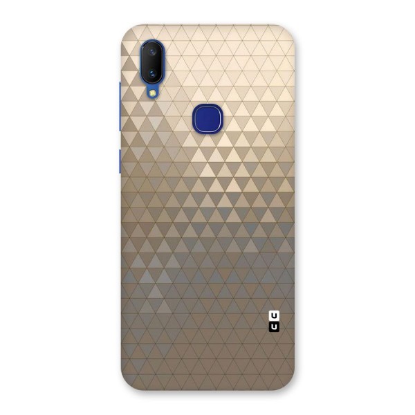 Beautiful Golden Pattern Back Case for Vivo V11