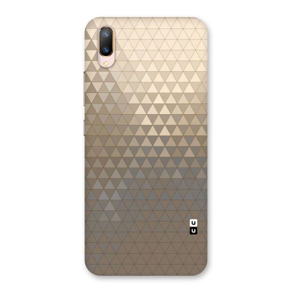 Beautiful Golden Pattern Back Case for Vivo V11 Pro