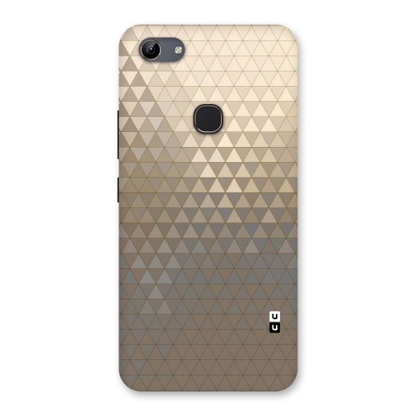 Beautiful Golden Pattern Back Case for Vivo Y81