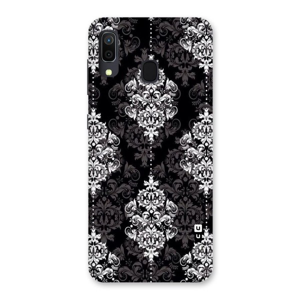 Beautiful Grey Pattern Back Case for Galaxy A20