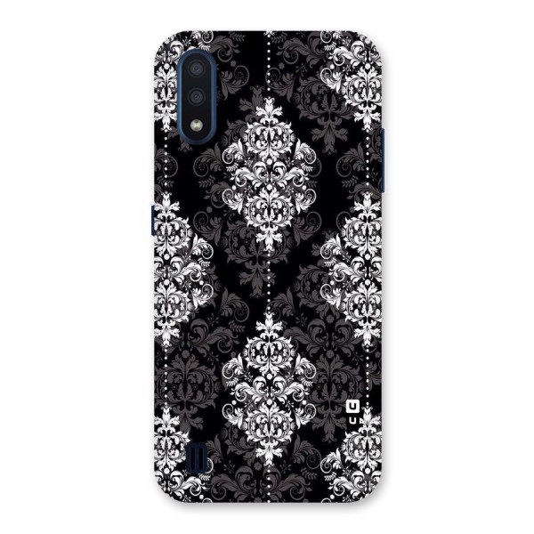 Beautiful Grey Pattern Back Case for Galaxy M01