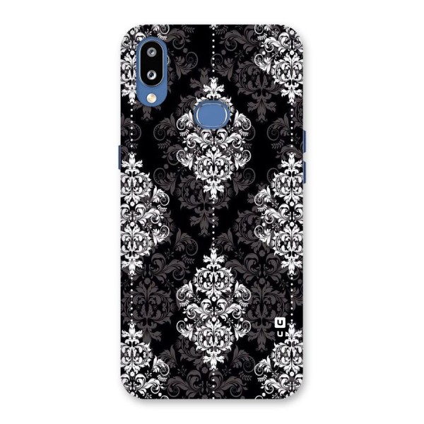 Beautiful Grey Pattern Back Case for Galaxy M01s