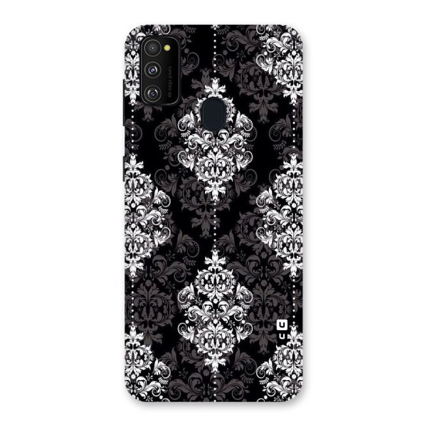 Beautiful Grey Pattern Back Case for Galaxy M21