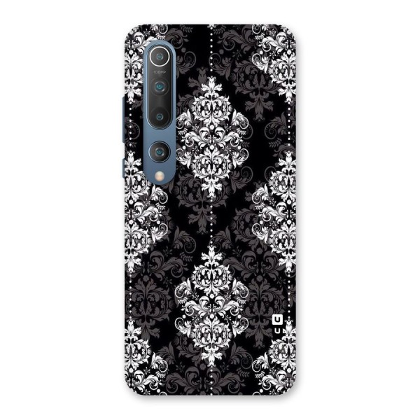 Beautiful Grey Pattern Back Case for Mi 10