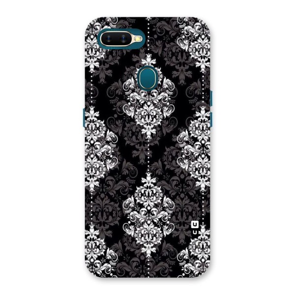 Beautiful Grey Pattern Back Case for Oppo A12