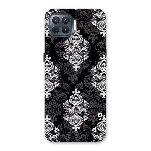 Beautiful Grey Pattern Back Case for Oppo F17 Pro