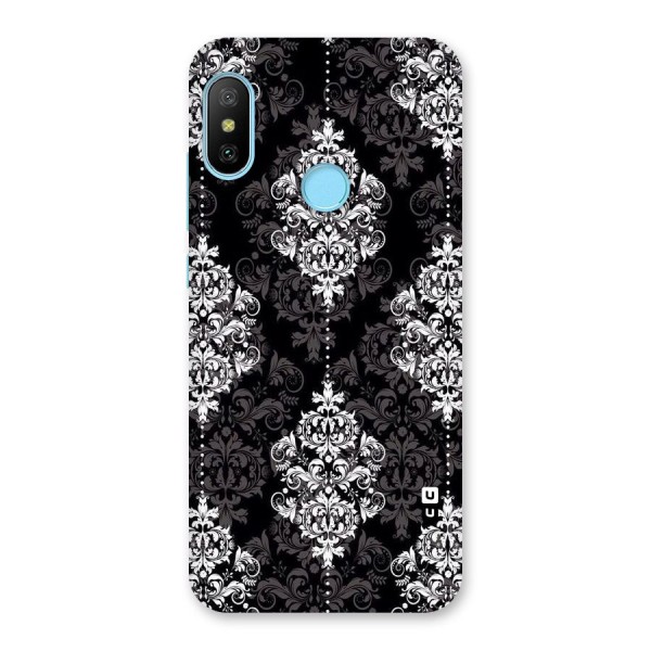 Beautiful Grey Pattern Back Case for Redmi 6 Pro