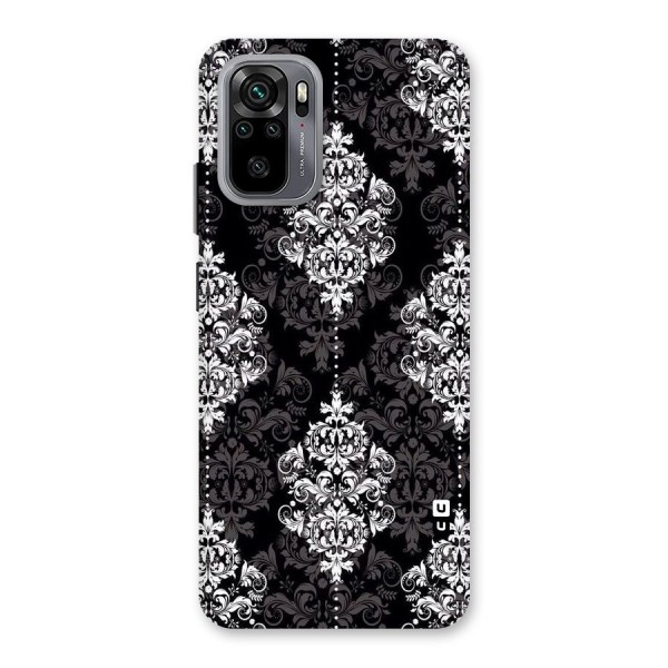 Beautiful Grey Pattern Back Case for Redmi Note 10