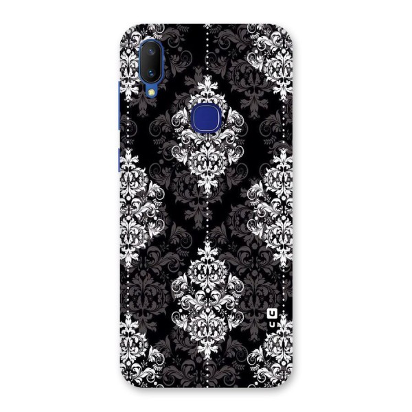 Beautiful Grey Pattern Back Case for Vivo V11