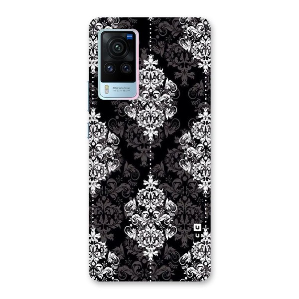 Beautiful Grey Pattern Back Case for Vivo X60 Pro