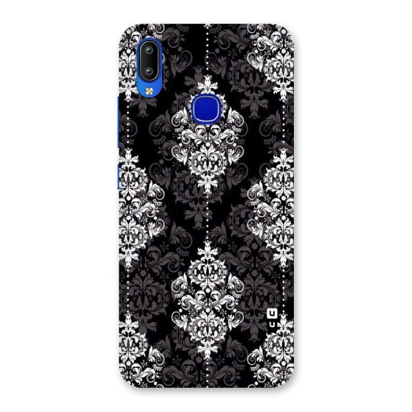 Beautiful Grey Pattern Back Case for Vivo Y91