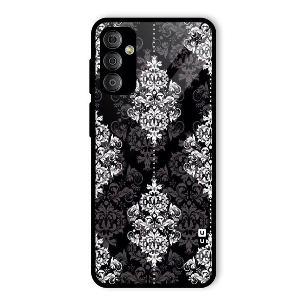 Beautiful Grey Pattern Glass Back Case for Galaxy F23