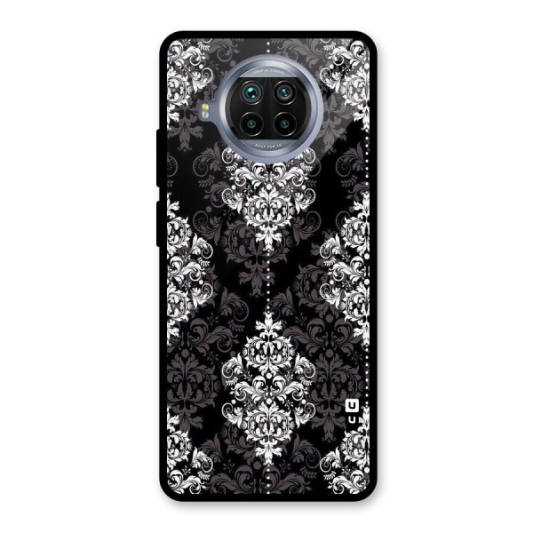 Beautiful Grey Pattern Glass Back Case for Mi 10i