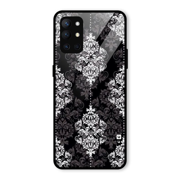 Beautiful Grey Pattern Glass Back Case for OnePlus 9R