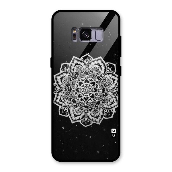 Beautiful Mandala Design Glass Back Case for Galaxy S8