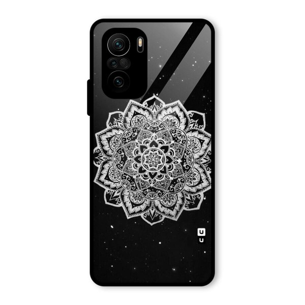 Beautiful Mandala Design Glass Back Case for Mi 11x