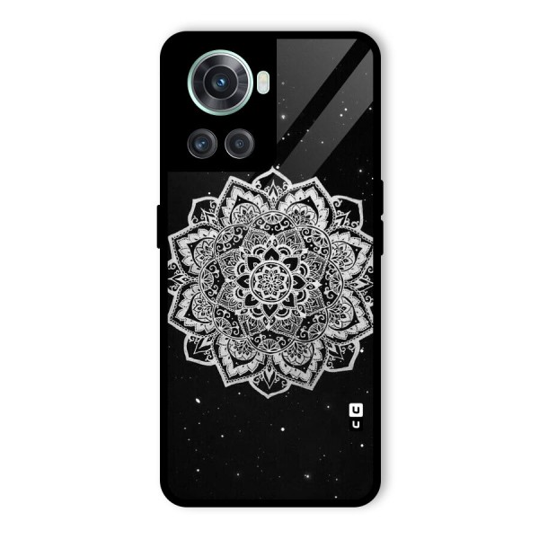 Beautiful Mandala Design Glass Back Case for OnePlus 10R