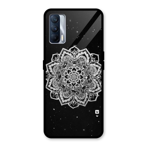 Beautiful Mandala Design Glass Back Case for Realme X7