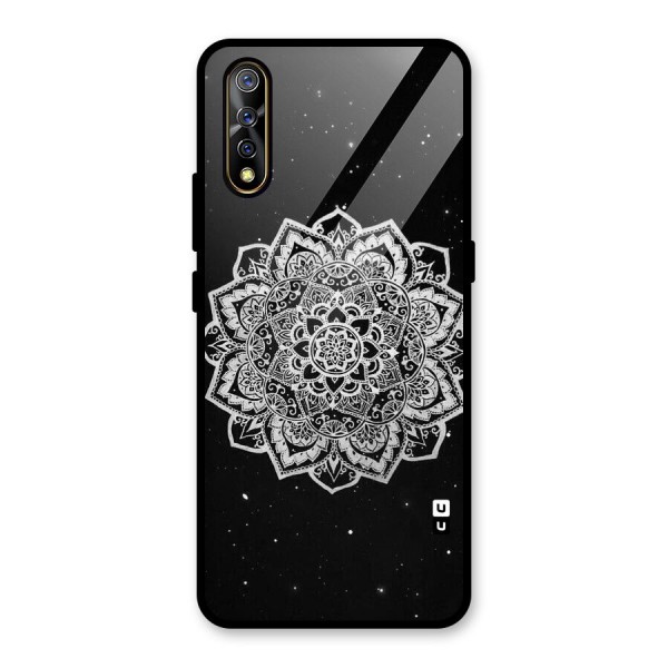 Beautiful Mandala Design Glass Back Case for Vivo Z1x