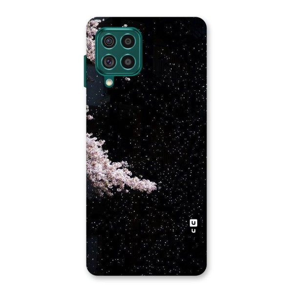 Beautiful Night Sky Flowers Back Case for Galaxy F62