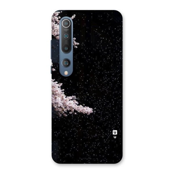 Beautiful Night Sky Flowers Back Case for Mi 10