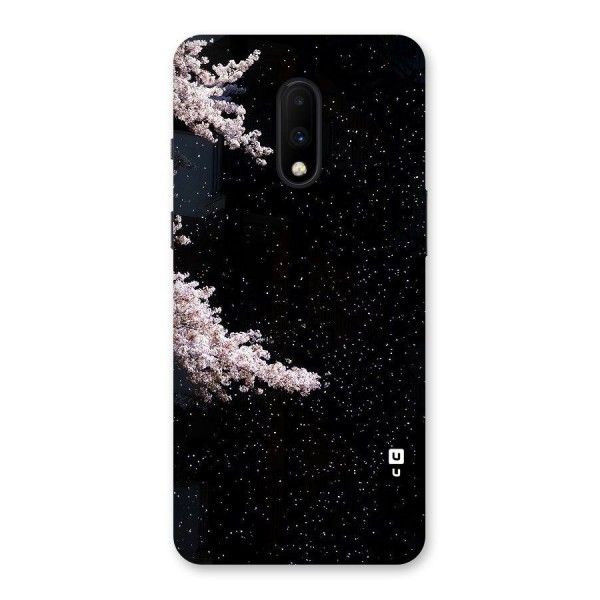 Beautiful Night Sky Flowers Back Case for OnePlus 7