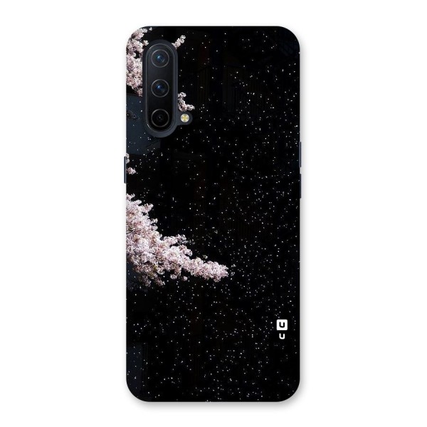Beautiful Night Sky Flowers Back Case for OnePlus Nord CE 5G
