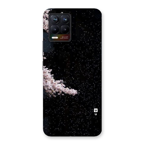 Beautiful Night Sky Flowers Back Case for Realme 8