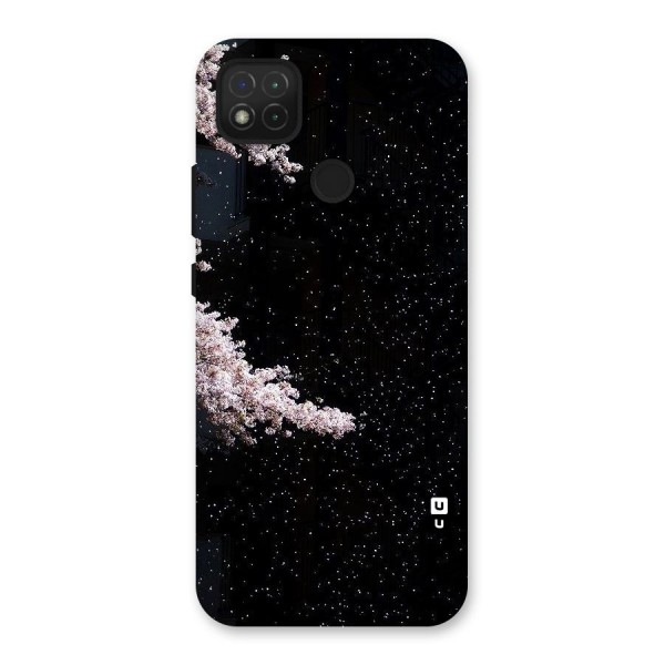 Beautiful Night Sky Flowers Back Case for Redmi 9C