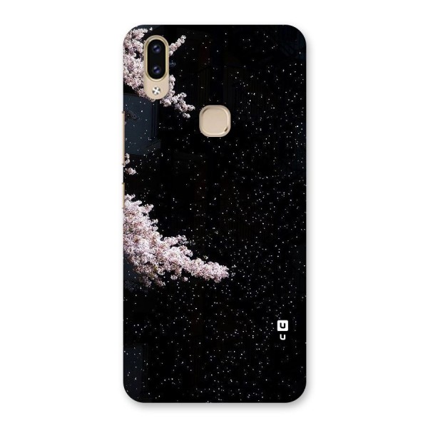 Beautiful Night Sky Flowers Back Case for Vivo V9