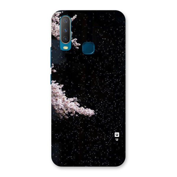 Beautiful Night Sky Flowers Back Case for Vivo Y12