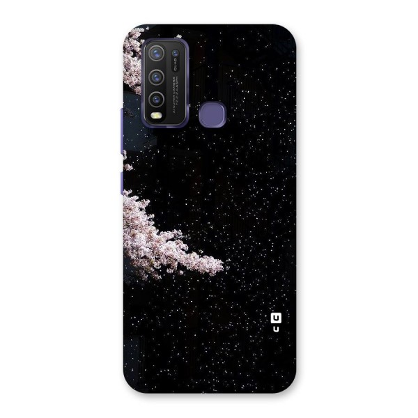 Beautiful Night Sky Flowers Back Case for Vivo Y30