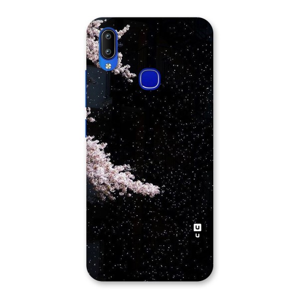 Beautiful Night Sky Flowers Back Case for Vivo Y91