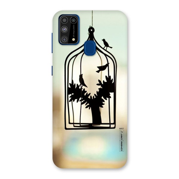 Beautiful Pegion Cage Back Case for Galaxy F41