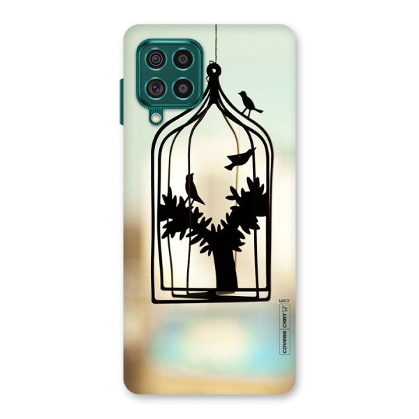 Beautiful Pegion Cage Back Case for Galaxy F62