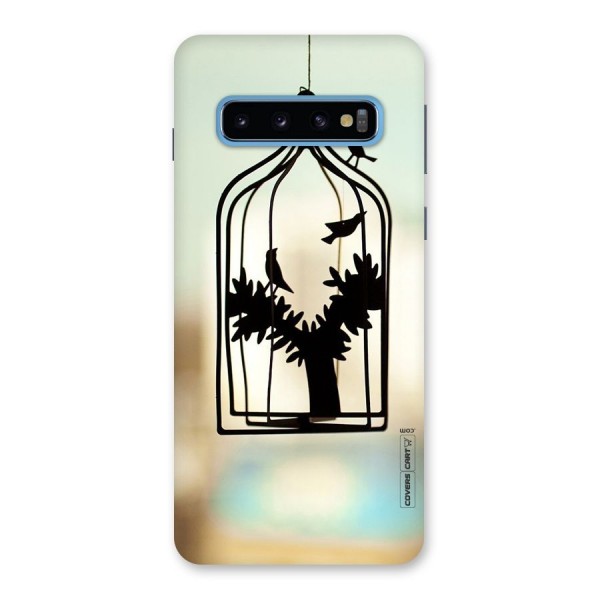 Beautiful Pegion Cage Back Case for Galaxy S10