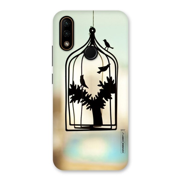 Beautiful Pegion Cage Back Case for Lenovo A6 Note