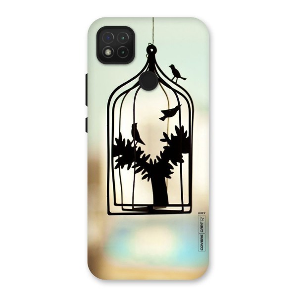 Beautiful Pegion Cage Back Case for Redmi 9C